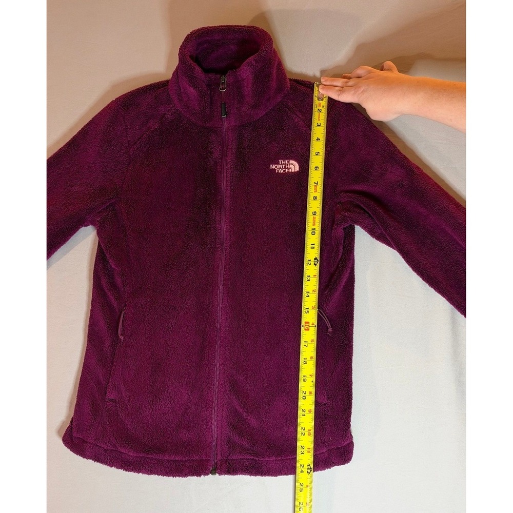 The North Face Osito 2 Full Zip Fleece Jacket Purple Womens Small